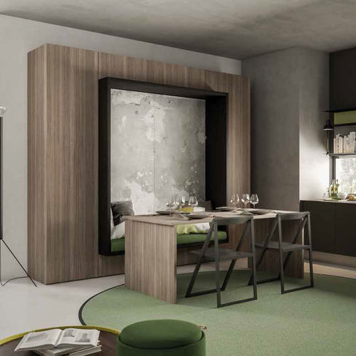 Tavolo contemporaneo - TWICE - TUMIDEI - in legno / rettangolare