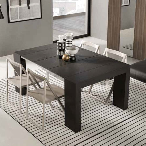Tavolo contemporaneo - SLIP - TUMIDEI - in legno / rettangolare / allungabile