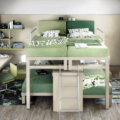 Letto a castello - 325 - TUMIDEI - singolo / contemporaneo / per bambini (unisex)