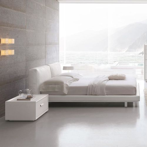 Letto matrimoniale - Echo - ALIVAR - contemporaneo / imbottito / con testiera imbottita