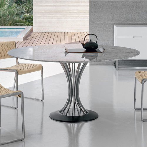 Tavolo contemporaneo - Radar - ALIVAR - in rovere / in MDF laccato / in ceramica
