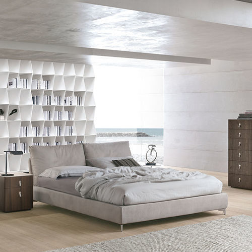 Letto matrimoniale - Oasi - ALIVAR - contemporaneo / imbottito / con testiera imbottita