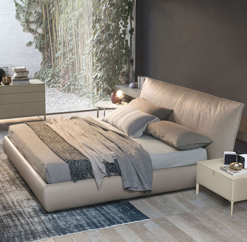Letto matrimoniale - Suite - ALIVAR - contemporaneo / imbottito / con testiera imbottita