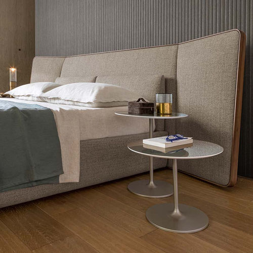 Tavolo d'appoggio contemporaneo - Glow - ALIVAR - in MDF laccato / in marmo / in Solid Surface