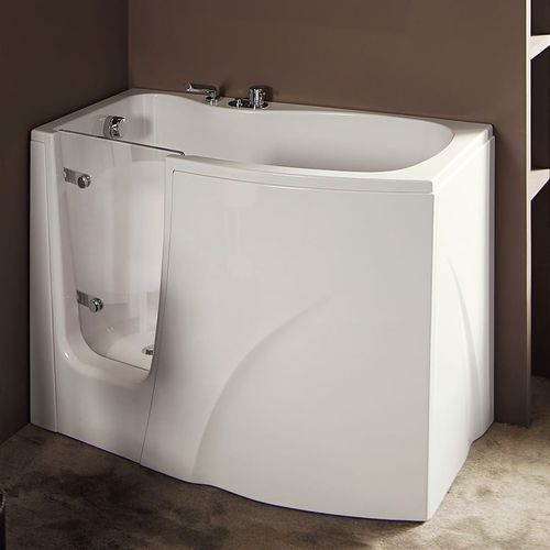 Vasca da bagno d'angolo - GEN-Y - GRUPPO TREESSE - in acrilico / per disabili / con porte