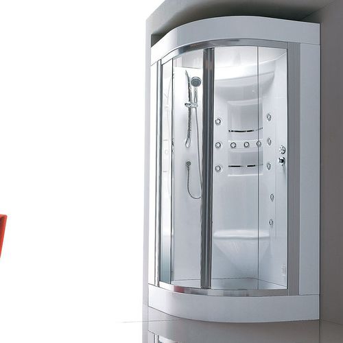 Box doccia multifunzione - ACQUAZZURRA 100S - GRUPPO TREESSE - in vetro / con porta scorrevole / d'angolo