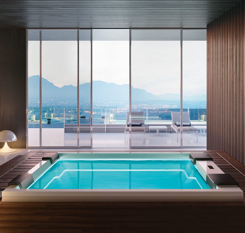 Spa da incasso - MUSE - GRUPPO TREESSE - rettangolare / 8 posti / da esterno