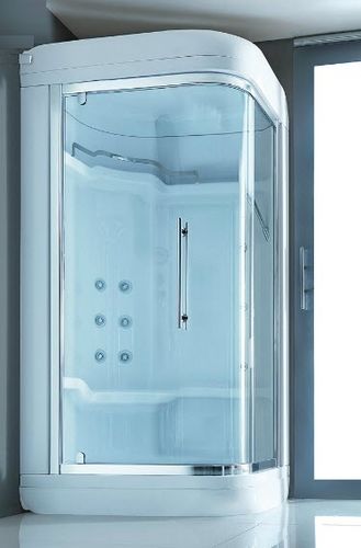Cabina idromassaggio d'angolo - DADA - GRUPPO TREESSE - in vetro / temprata