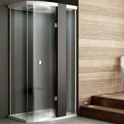 Cabina idromassaggio d'angolo - ELLE TOP - GRUPPO TREESSE - in vetro / temprata