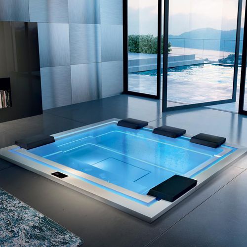 Spa da incasso - ZEN - GRUPPO TREESSE - rettangolare / 8 posti / da interno