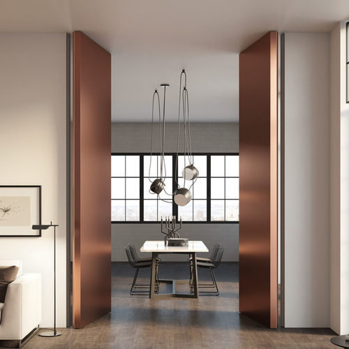 Porta da interno - FILO 10 - LINVISIBILE - in legno / in metallo / in laminato