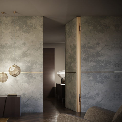 Porta da interno - FILO 10 - LINVISIBILE - in legno / in metallo / in laminato