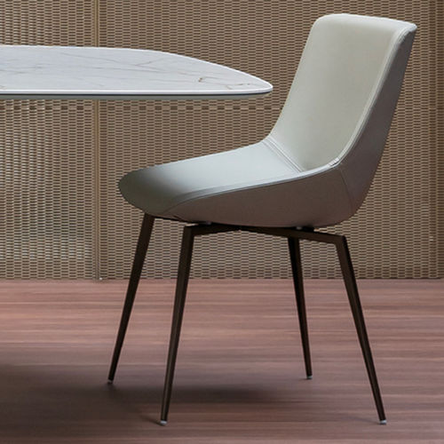 Sedia contemporanea - ARTIKA - BONALDO - da interno / in tessuto / in pelle