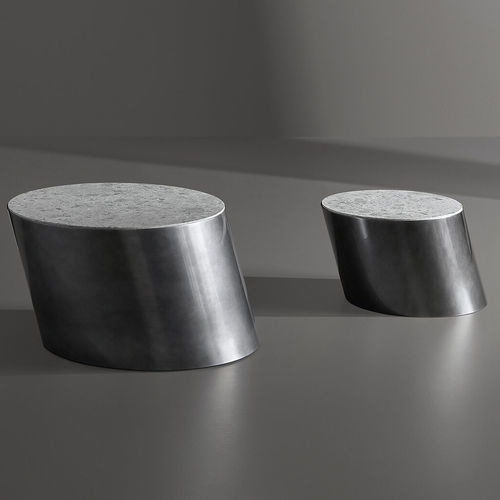 Tavolino basso contemporaneo - Pisa - BONALDO - in vetro / in metallo / in ceramica