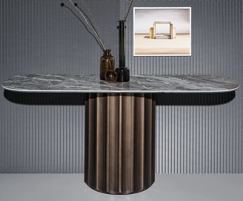 Consolle contemporanea - Dorian  - BONALDO - in rovere / in noce / impiallacciata in legno
