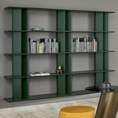 Libreria modulare - Dogma - BONALDO - contemporanea / in rovere / in noce