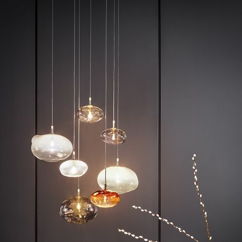 Lampada a sospensione - Pepita - BONALDO - in metallo verniciato / in vetro / contemporanea