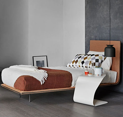 Letto matrimoniale - Thin  - BONALDO - singolo / contemporaneo / imbottito