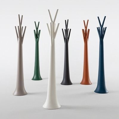 Appendiabiti da terra - Tree - BONALDO - contemporaneo / in plastica / bianco