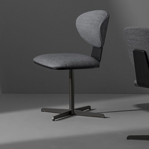 Sedia da ufficio contemporanea - Olos  - BONALDO - da interno / in pelle / in tessuto