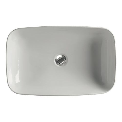 Lavabo da incasso - 5141 - Kerasan - in ceramica / ovale / senza foro