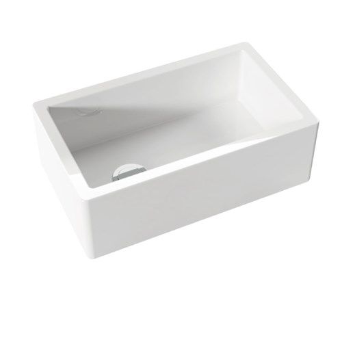 Lavello a 1 vasca - 5411 - Kerasan - senza gocciolatoio / in composito / a semi incasso