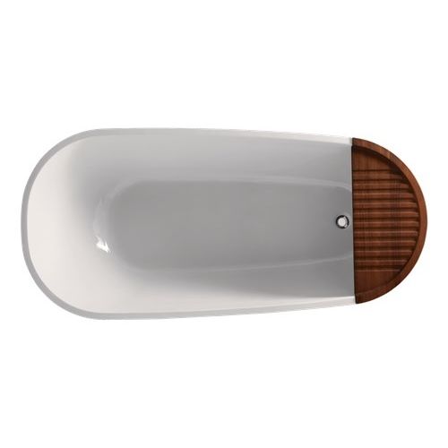 Vasca da bagno ovale - 3750  - Kerasan - da appoggio / per ambiente abitativo / in ceramica