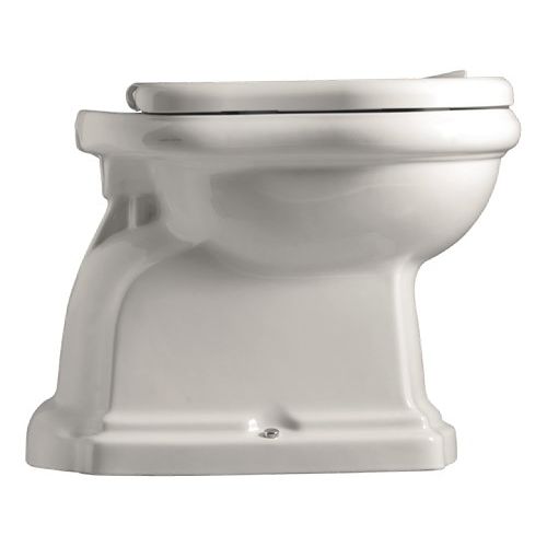 WC da appoggio - 1010-1011 - Kerasan - in ceramica / in resina / ovale