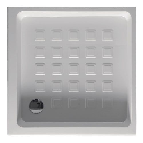 Piatto doccia quadrato - 1340 - Kerasan - in ceramica / antiscivolo / contract