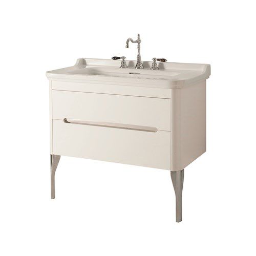 Mobile lavabo da appoggio - 4142_9192_9194 - Kerasan - in legno / in alluminio / contemporaneo