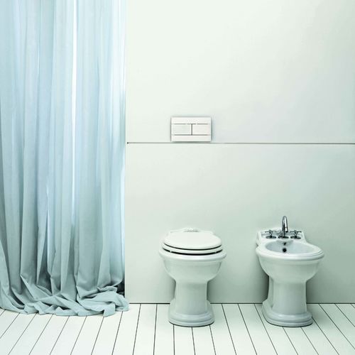WC da appoggio - JUVCTPB00000 - Azzurra - in ceramica / contract / ovale