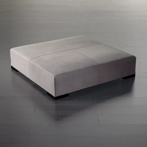 Ottomana contemporanea - BRONS - MERIDIANI - in pelle / in legno / in tessuto
