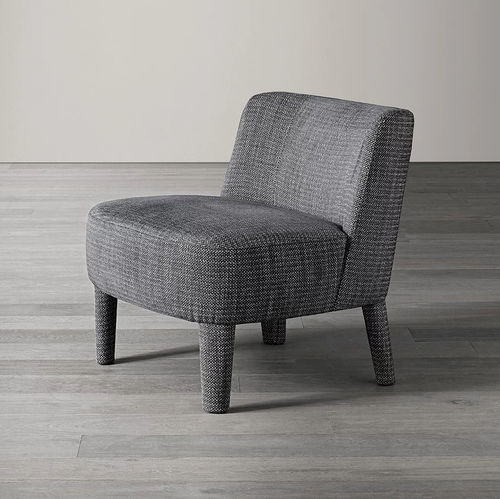 Poltrona contemporanea - ISABELLE - MERIDIANI - in tessuto / in pelle / in rovere