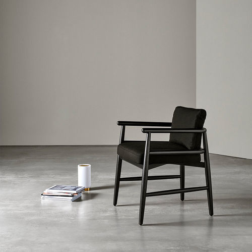 Sedia contemporanea - TERESINA - MERIDIANI - da interno / in tessuto / in pelle