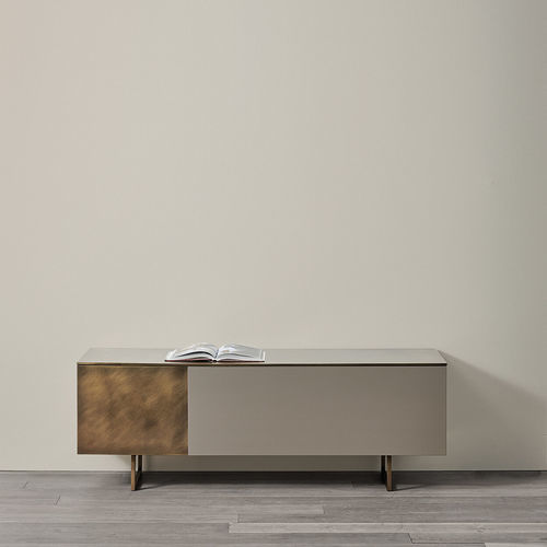 Credenza a muro - RUBEN - MERIDIANI - contemporanea / in metallo / in marmo