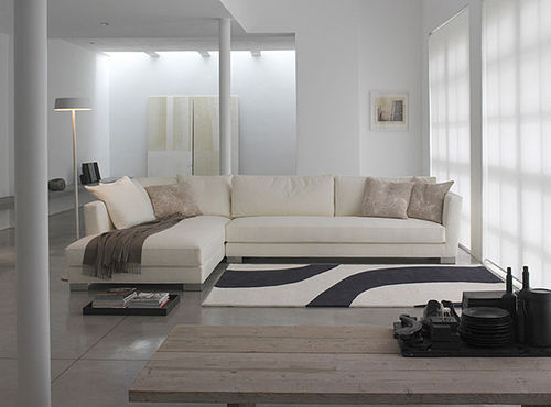 Divano d'angolo - LINK  - Verzelloni - contemporaneo / in cotone / beige