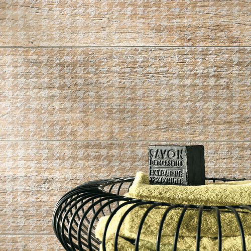 Piastrella in gres porcellanato - BIO RECOVER : DECORS - LEA CERAMICHE - finitura naturale / da interno / da parete