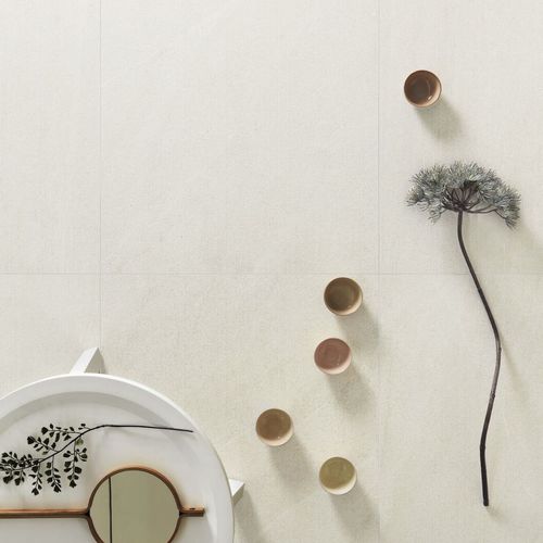 Piastrella in gres porcellanato - LINE NEXT WHITE - LEA CERAMICHE - finitura naturale / da interno / da esterno