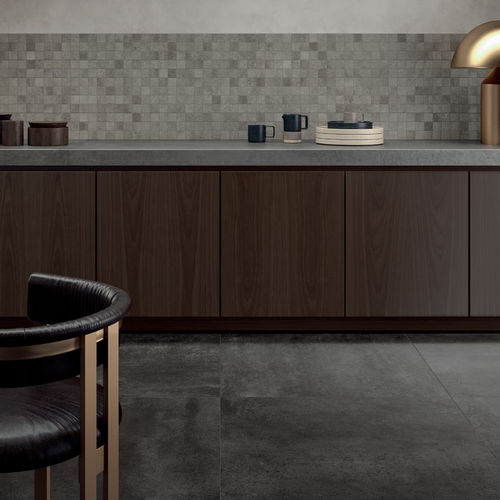 Piastrella in gres porcellanato - CONCRETO : MOSAICS - LEA CERAMICHE - finitura naturale / da interno / da bagno