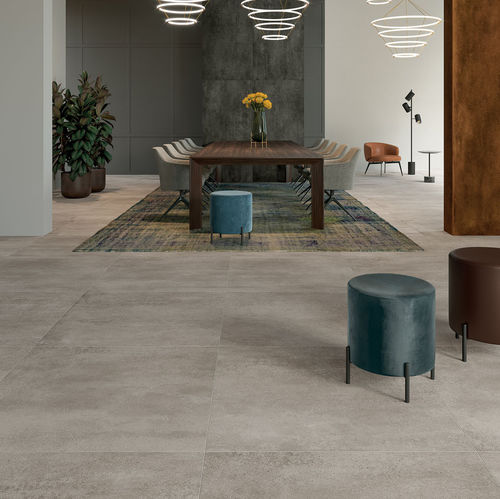 Piastrella in gres porcellanato - CONCRETO : LIGHT - LEA CERAMICHE - finitura naturale / da interno / da esterno