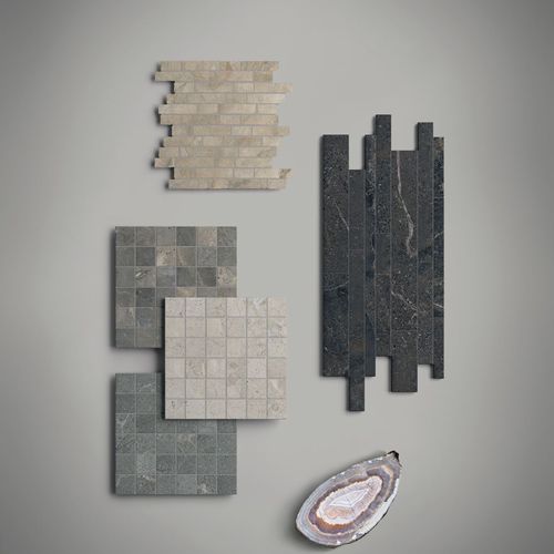 Piastrella in gres porcellanato - ANTHOLOGY : MOSAICS - LEA CERAMICHE - in ceramica / in marmo / finitura naturale