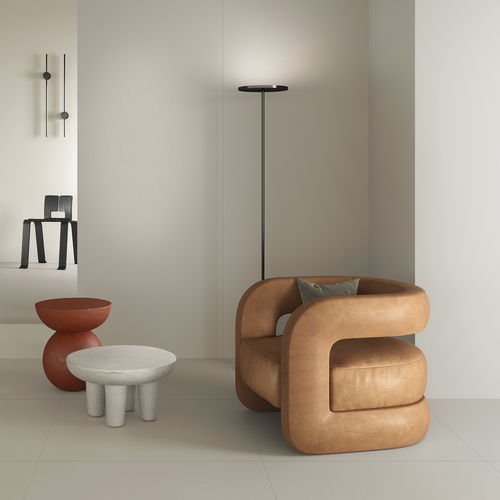 Piastrella in gres porcellanato - EXTRA WHITE - LEA CERAMICHE - levigata / laminata / da interno