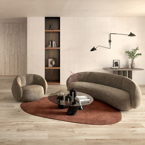 Piastrella in gres porcellanato - ALMOND - LEA CERAMICHE - finitura naturale / da interno / da esterno