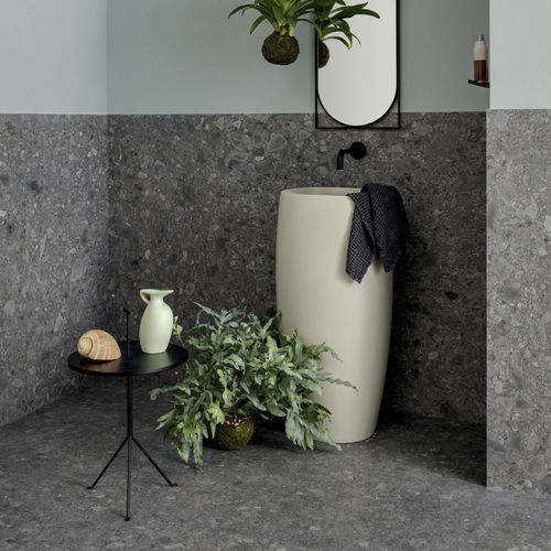 Piastrella in gres porcellanato - HIDDEN DARK - LEA CERAMICHE - finitura naturale / strutturata / da interno