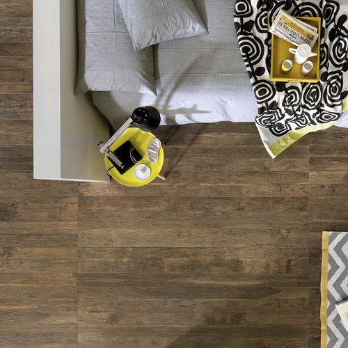 Piastrella in gres porcellanato - BIO RECOVER : OLD WALNUT - LEA CERAMICHE - finitura naturale / da interno / da sala