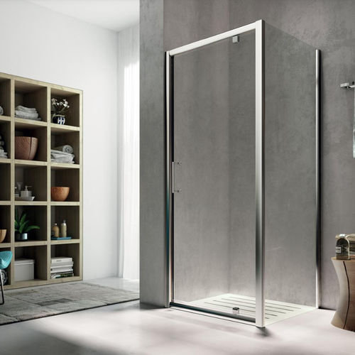 Box doccia in vetro temprato - ISY IG+IH - GLASS 1989 - a bilico / d'angolo / per uso residenziale