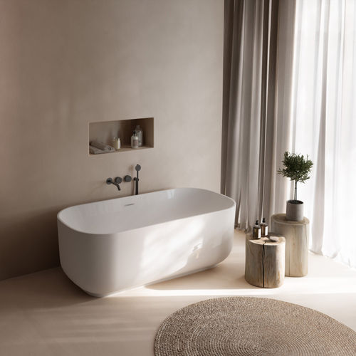 Vasca da bagno da appoggio - GALYA - GLASS 1989 - per ambiente abitativo / in acrilico / contemporanea