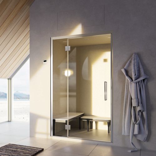 Cabina hammam per uso residenziale - ANANDA DOOR - GLASS 1989