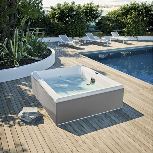 Spa da incasso - MAWI 175/200 - GLASS 1989 - fuoriterra / rettangolare / 3 posti