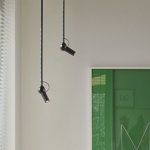 Lampada a sospensione - BIRD - Kundalini - in metallo / contemporanea / con cavo